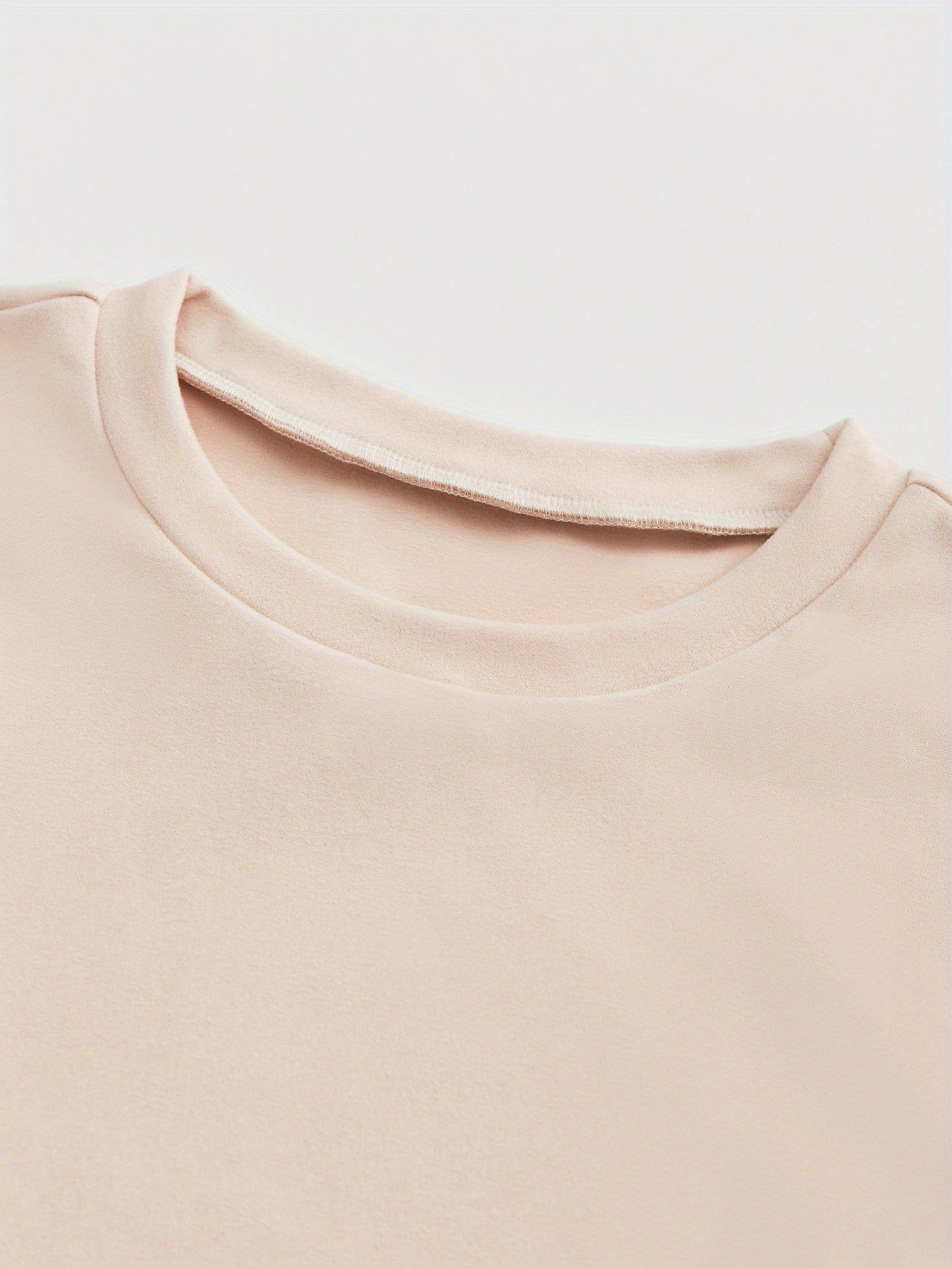 3 Sets Simple Solid Lounge Set, Crew Neck Short Sleeve Top & Lace Up Pants, Women's Loungewear & Sleepwear.